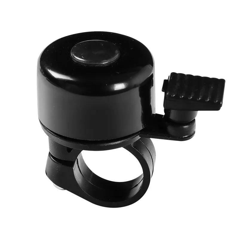 Timbre de bicicleta, timbre para manillar de bicicleta, aleación de aluminio, bocina para bicicleta de montaña y carretera, sonido, alarma de advertencia de seguridad para bicicleta de montaña, accesorios para ciclismo: BLANCO