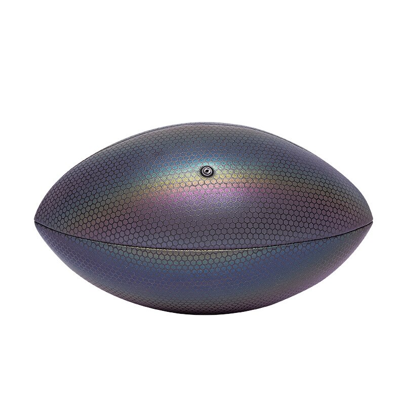 Balón de Rugby de fútbol americano, resistencia, tamaño 9/6 /3, fútbol americano, equipo de práctica de entrenamiento, deportes, Rugby, luminoso, reflectante