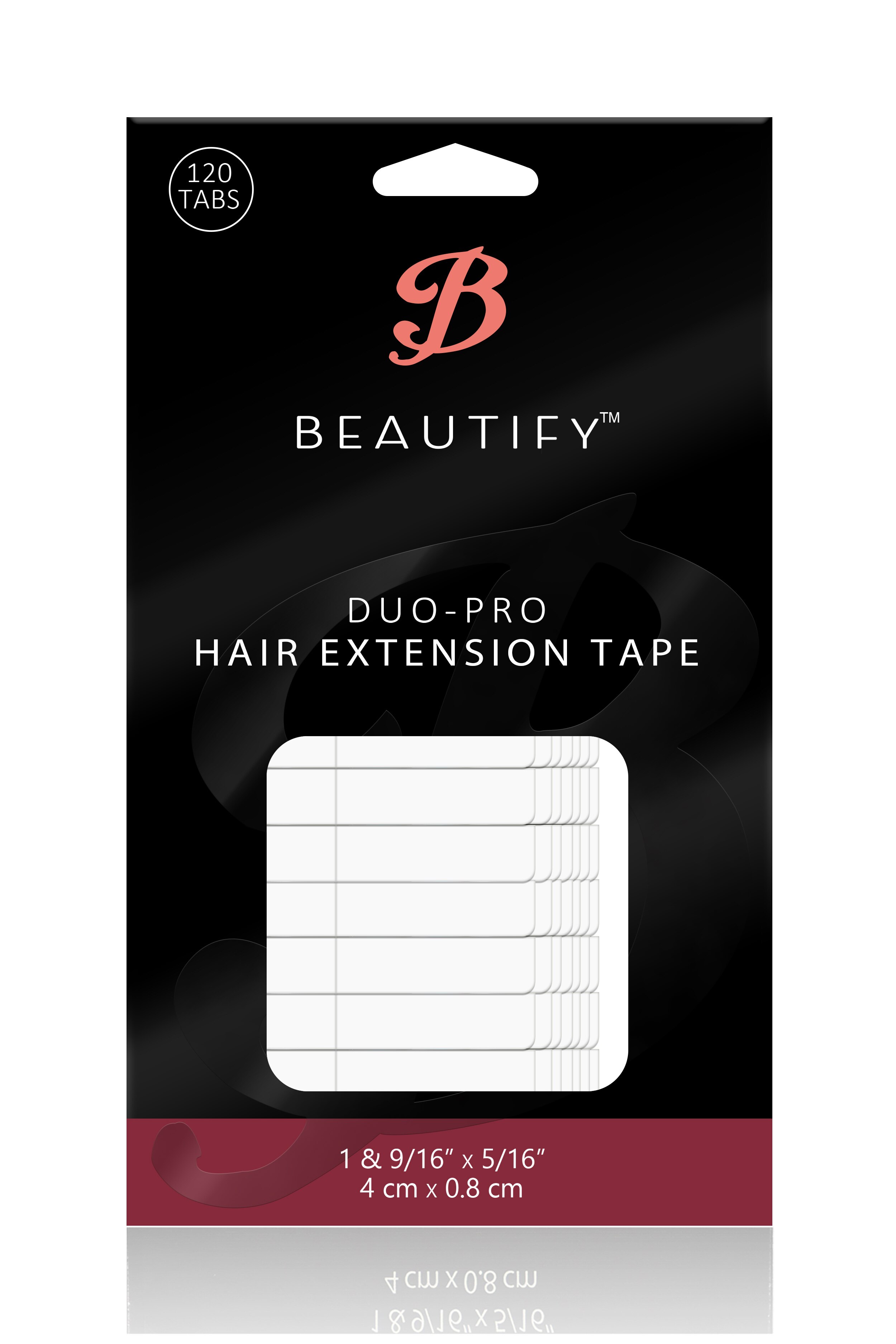 Walker Tape Duo-Pro Hair Extension - Bant Kaynak Bandı 1 & 9/16 ''X 5/16'' (4 cm X 0,8 Cm) 120 Adet