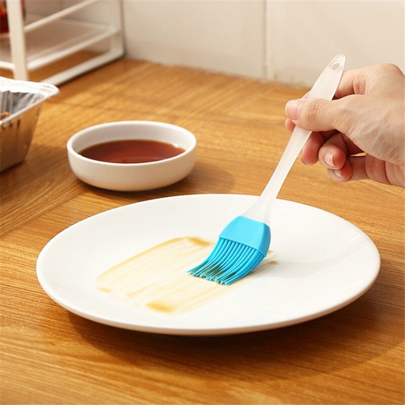 High Temperature BBQ Oil Brush Basting Barbecue Pastry Turkey Bastet Brush Cooking Kitchen Utensil Silicone Brush