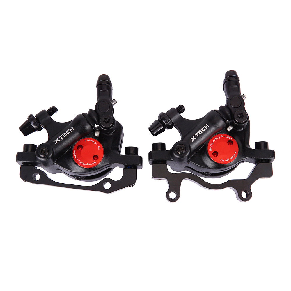 Rotor de freno de disco hidráulico para bicicleta de montaña, línea de tracción, delantero y trasero, M365: F R Brake Black