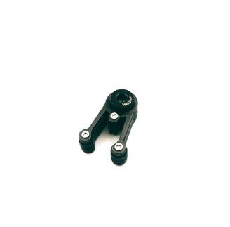 H&amp;h titan ti-fanger med bolt mot rust for brompton sammenleggbar forgaffel for sykkel: Svart