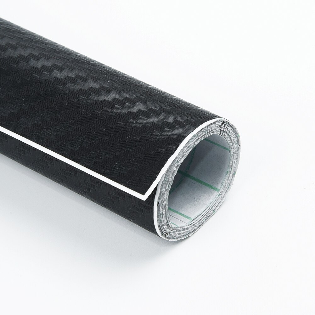 127*30cm 3D Carbon Fiber Vinyl Car Wrap Sheet Roll Film Car Stickers And Decal Motorcycle For Car Dashboard Center Console