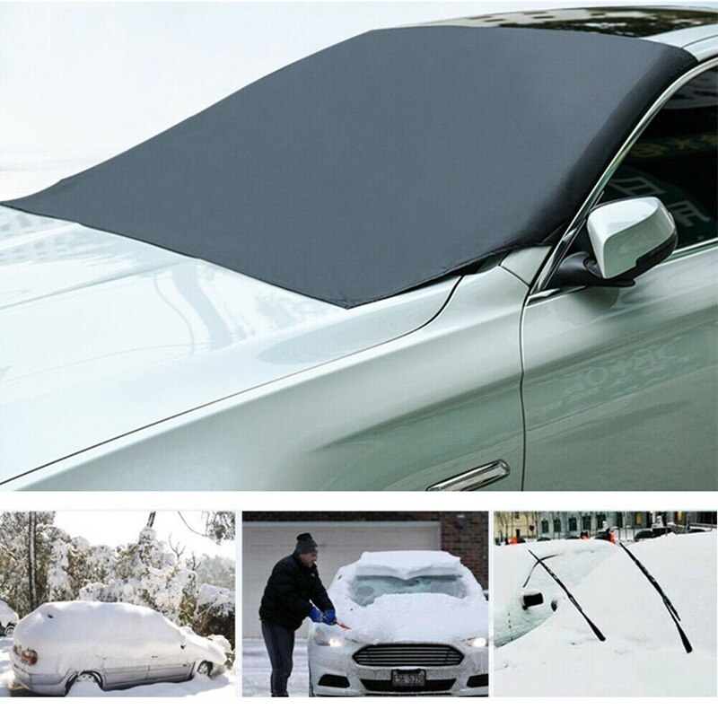 Magnetic Car Windshield Snow Cover Winter Ice Frost Guard Sunshade Protector