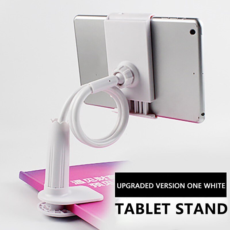 Faul Bett Schreibtisch Halterung Montieren Stehen flexibel Clip Halfter Tisch Telefon Unterstützung Universal- Telefon Ständer Halfter Für Schlafzimmer Büro: Stil C Weiß