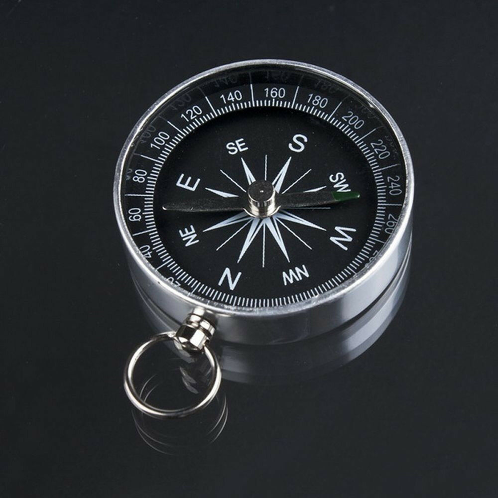Camping Equipment Outdoor Hiking Lightweight Aluminum Wild Survival Compass Navigation Tool