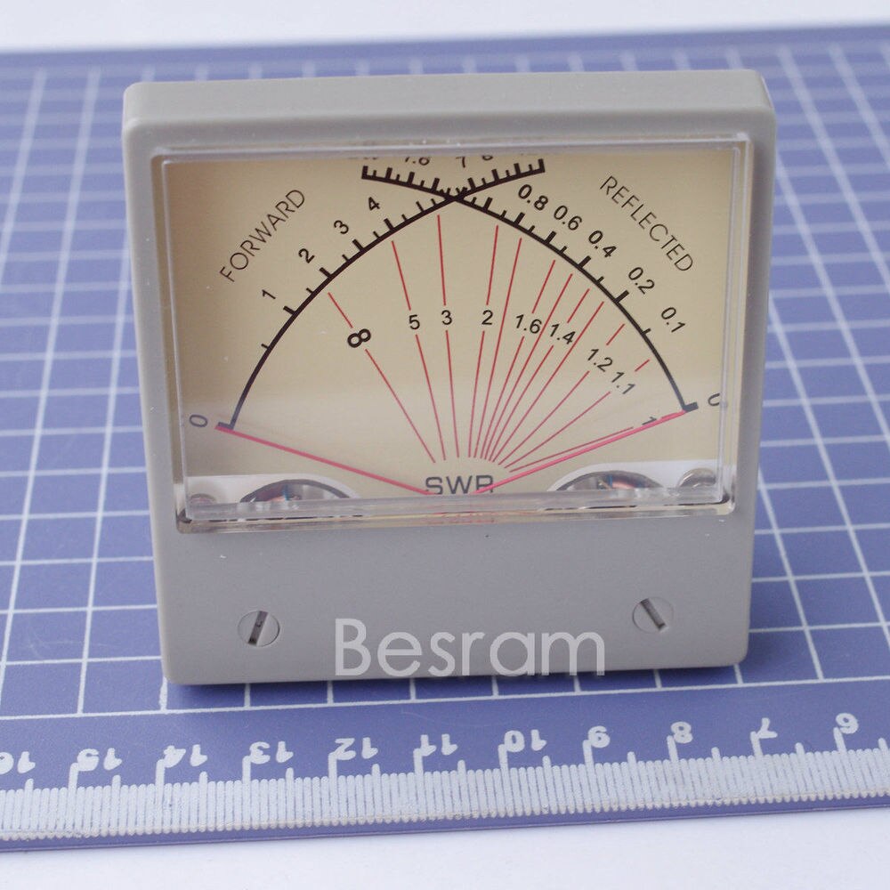 Sz -70 swr stationär vågförhållande mätare forwad 10w reflekterad 2w panel dubbel radio hf