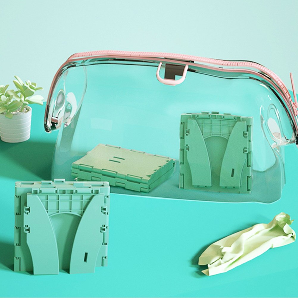 Składana toaleta przenośna mobilna podwyższenie robić toalety samochód PP toaleta materiały zewnętrzne składane nocnik niemowlę awaryjne nocniki