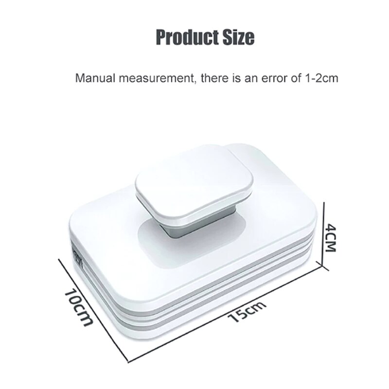 Magnetic Glass Wiper Wash Window Magnets Double Sides Cleaning Magnetic Brush H051