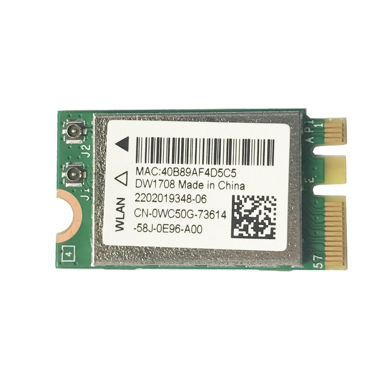 Karte für Dell Inspiron 11-3147 Laptop WIFI kabellos Mini Karte BCM943142Y WC50G DW1708