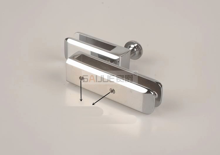 Rahmenlose dusche schiebetür Schloss/bolzen/Türstopper, für glas dick 8-10mm, oder bildschirm Partition tür, Lücke 25mm, Glas Hardware-