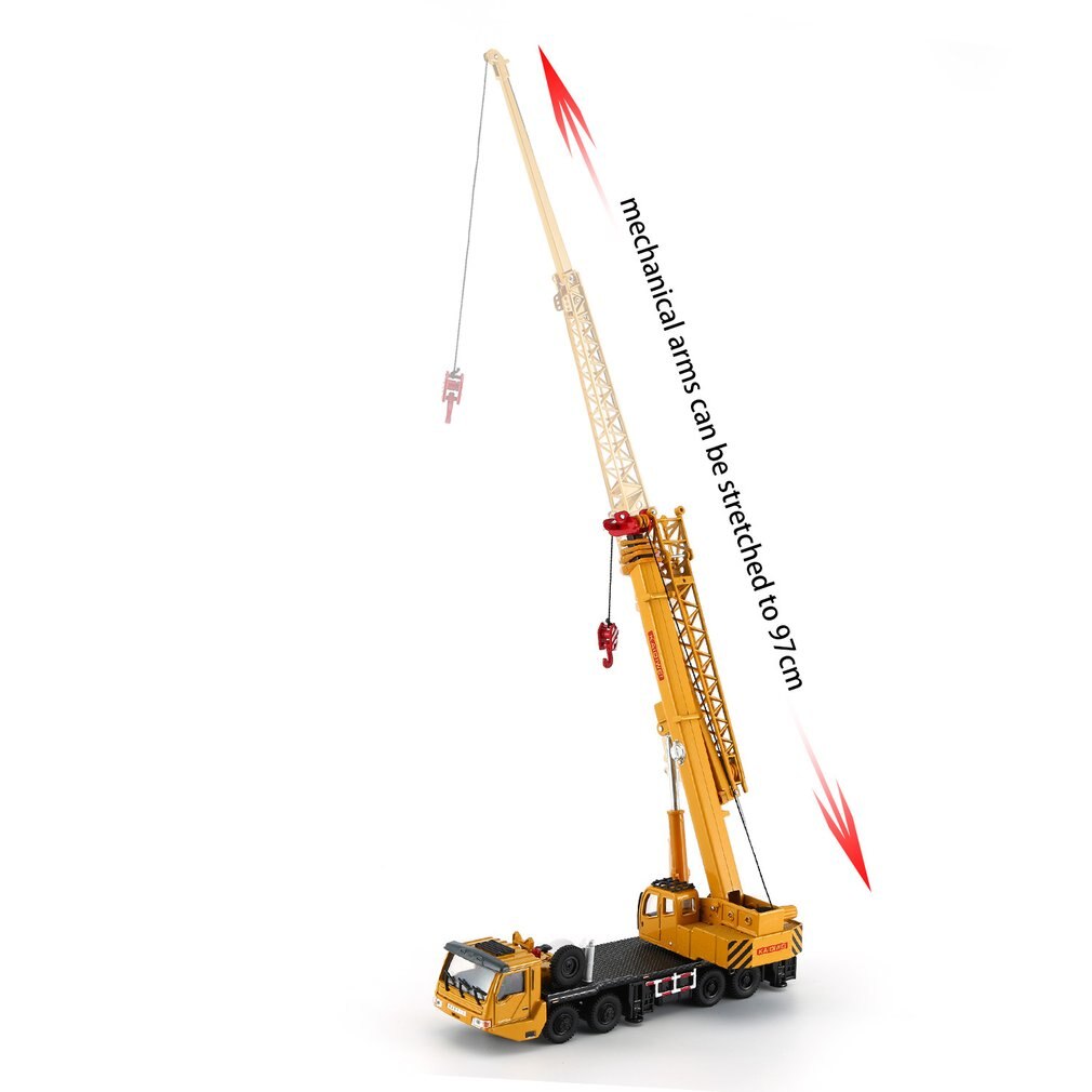 Voertuig 1:55 Crane Statische Auto 625011 Kaidiwei 1:55 Alle-Legering Kraan Kraan Speelgoed Techniek Voertuig Model