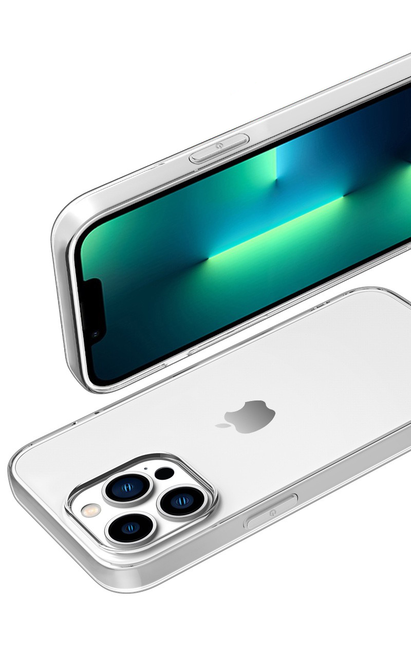 Ultra Thin Slim Case For iPhone 15 15 14 13 12 Mini 11 Pro XS Max X XR SE2 SE 3 6 7 8 Plus Clear Cover Cases