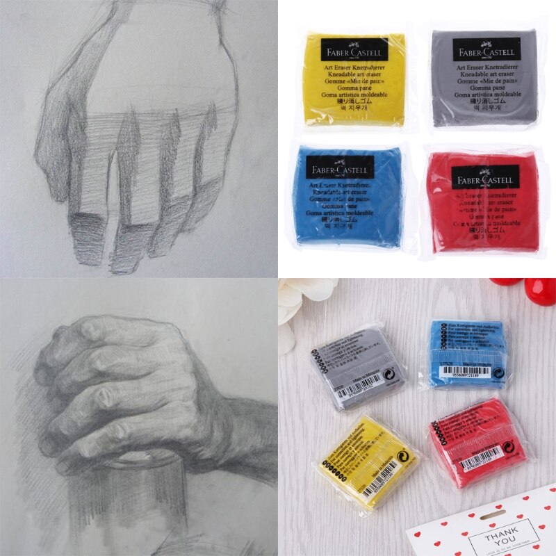 Lápiz de dibujo de boceto de arte, goma de borrar, SEP-14A de plástico