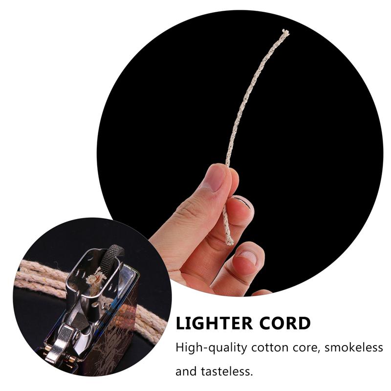 50pcs Alcohol Lamp Cotton Thread Cotton Candle Wick Rope DIY Candle Thread
