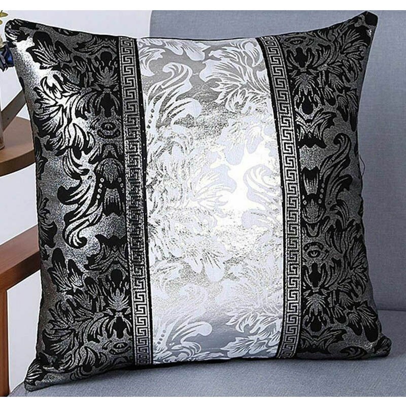 Hopea ylellinen vintage sametti koristeellinen tyynynpäällinen kukka tyynyliina auton sohva sisustus tyynyliina kotiin tyynyt 45 x 45cm: B