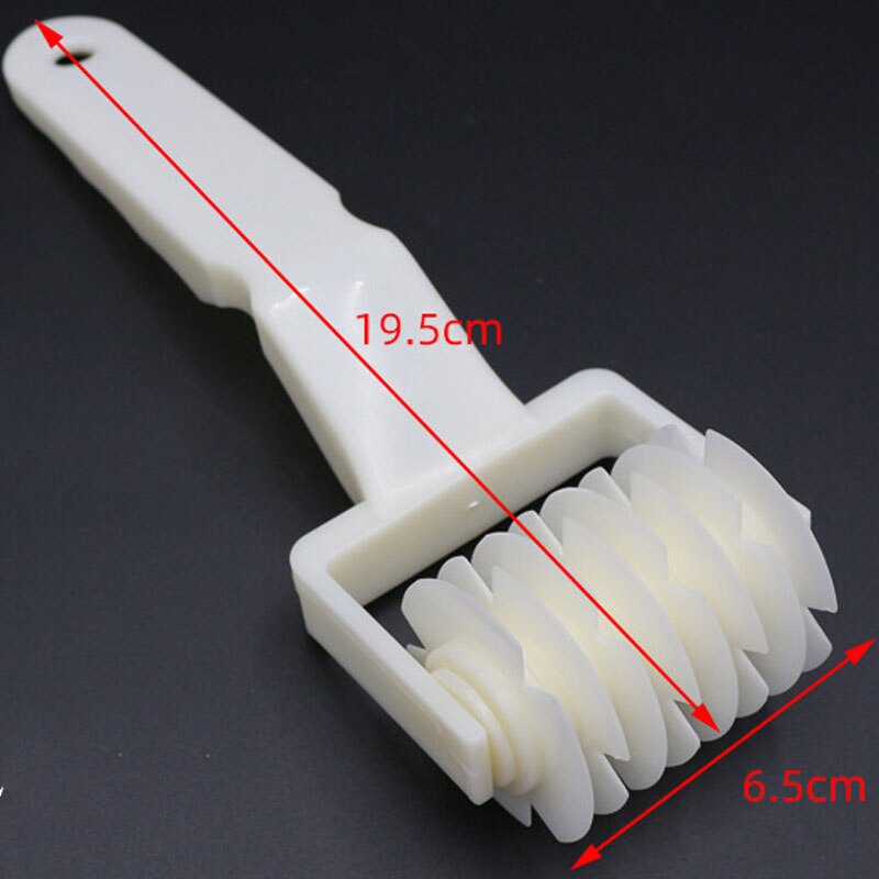 Large Size Pizza Roller Cutter Pie Cookie Cutter Pastry Baking Tools Knife Bakeware Embossing Dough Roller Lattice Cutter Craft: S