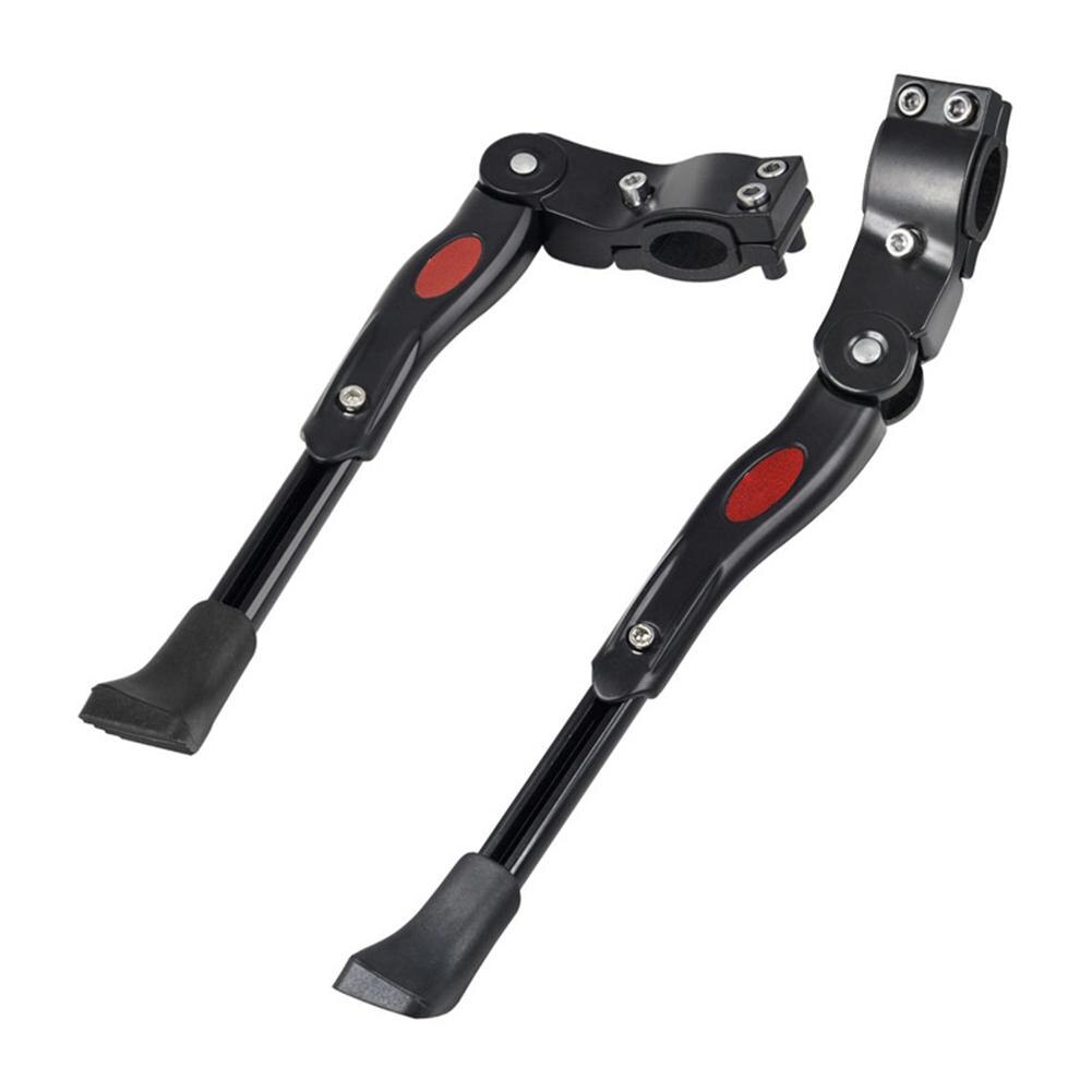 Cykel kickstand 34.5-40cm justerbar mtb vägcykel parkeringsställ mountainbike stöd sida kick stativ fot stag cykling delar
