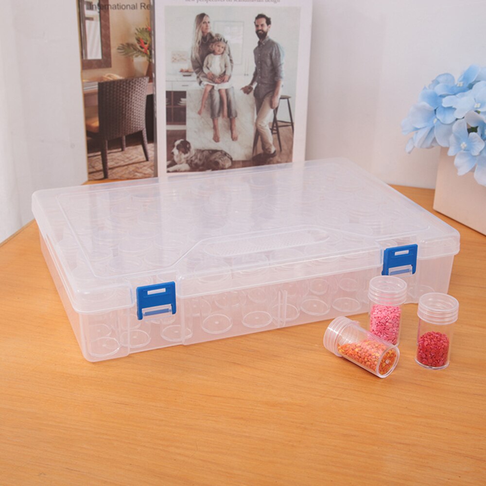 70 flaschen Lagerung Kasten Diamant Mosaik Korn Organizer Container Zubehör Diamant Stickerei Fällen Kunststoff Kasten Werkzeuge