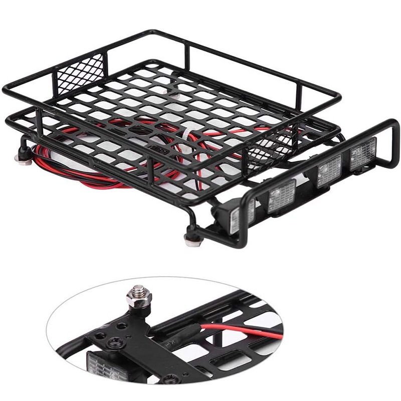 Roof Luggage Rack LED Light Bar for Wrangler Tamiy... β Grandado