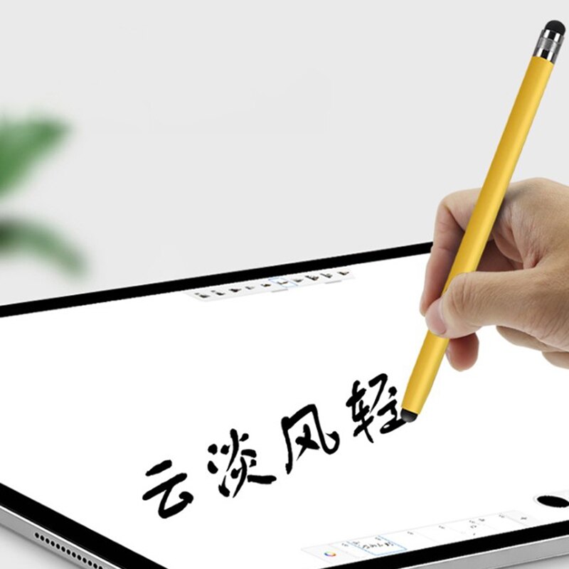 1 Pc Stylus For Android Dual-tip Capacitive Pen Mobile Phone Rubber Tip Touch Ipad Tablet Screen Drawing Accessories