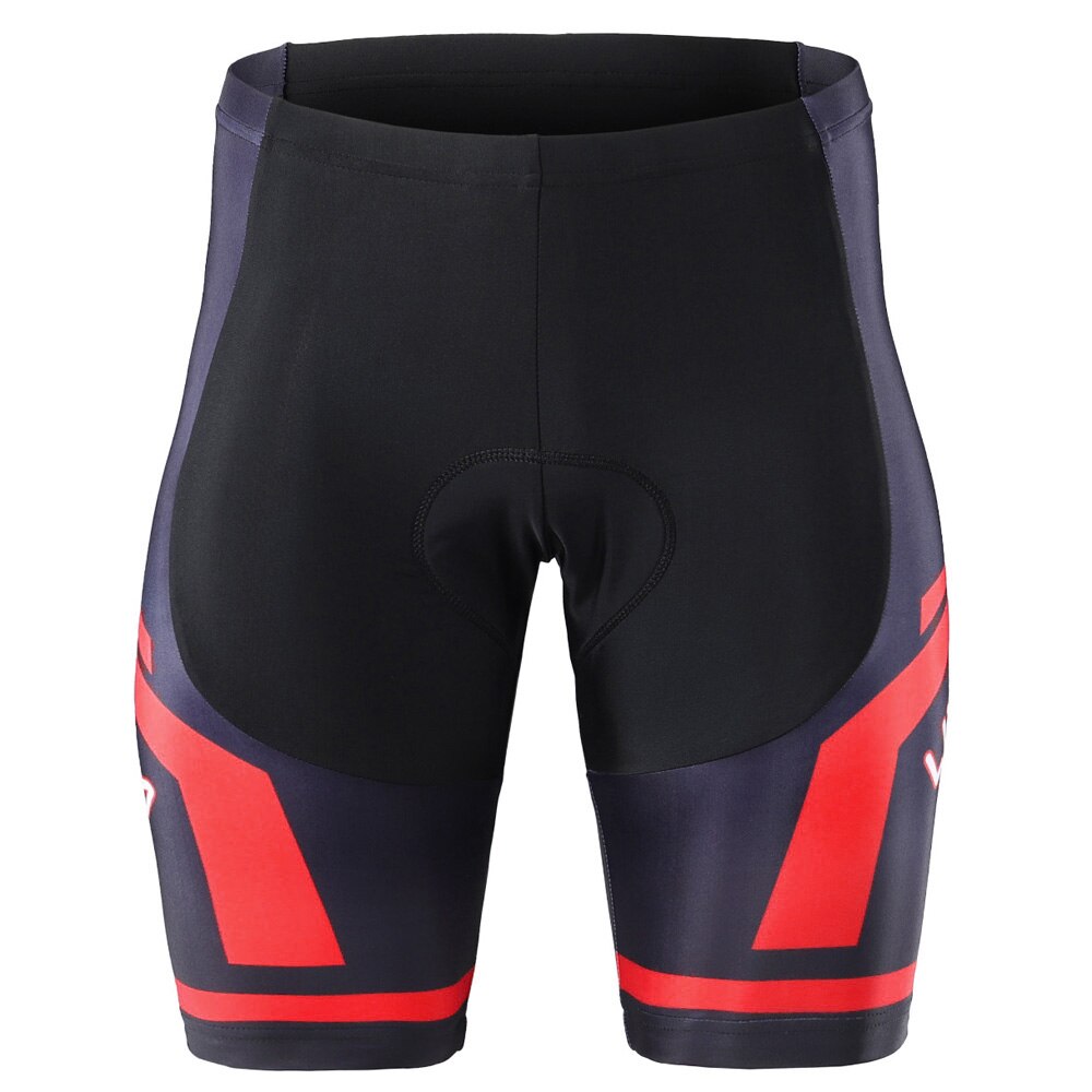 Men's Cycling Shorts Bicycle Shorts with Cushion Pad Shorts Tights Breathable 3D Gel Padding: Red / M