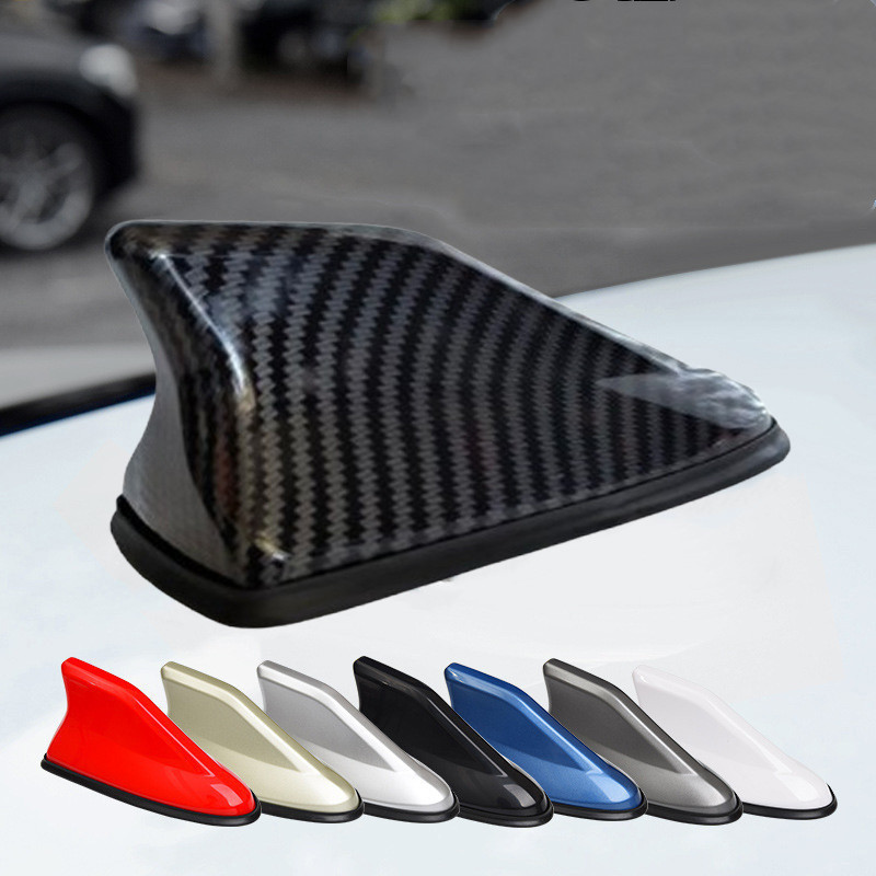 Antenas universales para coche, antena de aleta de tiburón, antenas de señal de radio para coche, antenas de techo para modelos de coches universales, antenas de estilo automotriz