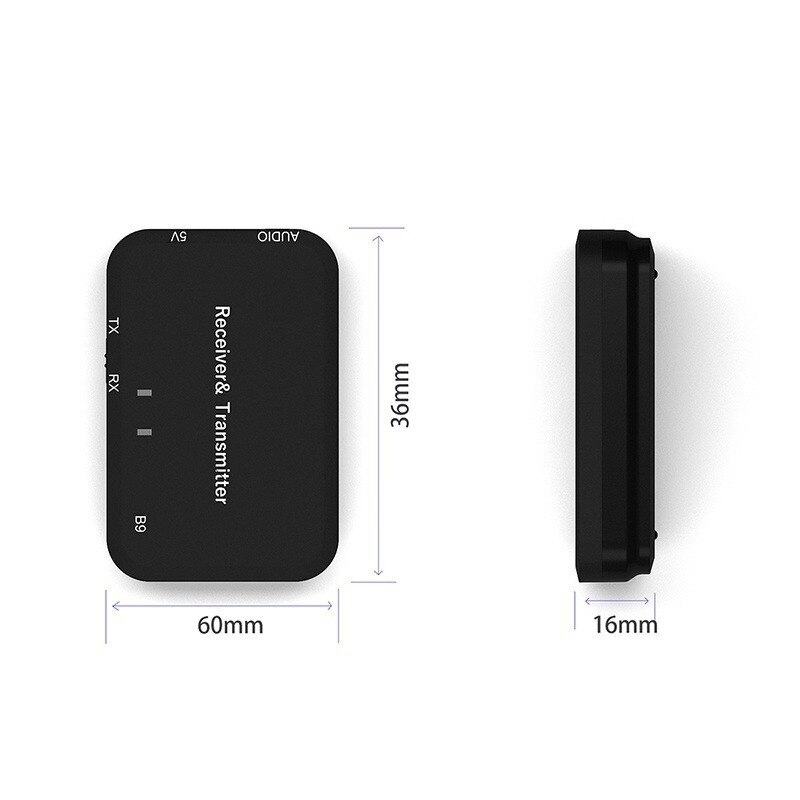 2 In 1 Bluetooth-compatible Transmitter &amp; Receiver for Android IOS Phone System PAD
