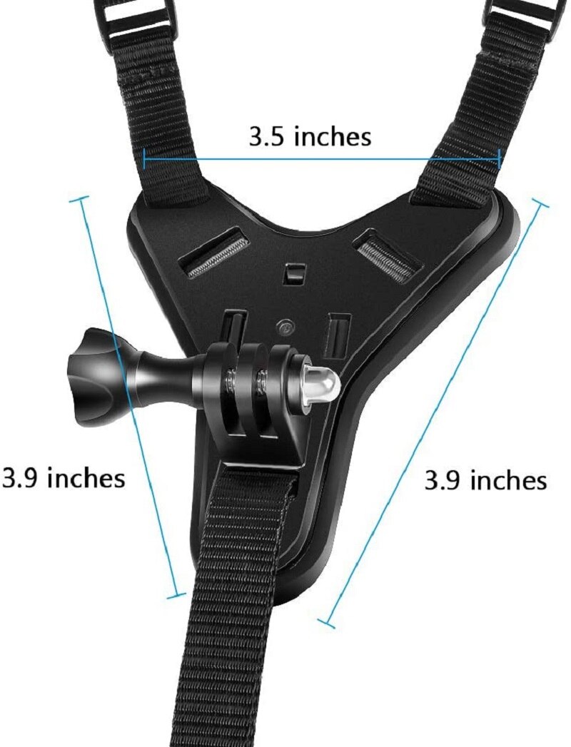 Full Face Helmet Chin Mount Holder for GoPro Hero 9 8 7 6 Osmo Motorcycle Helmet Chin Stand Camera Accessories for Go Pro Hero 8