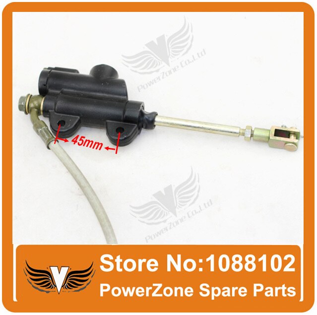 Hydraulic Rear Brake System Assembly KAYO BSE XMOTOR Dirt Bike Pit Bike Master Cylinder Caliper hose 500mm Long