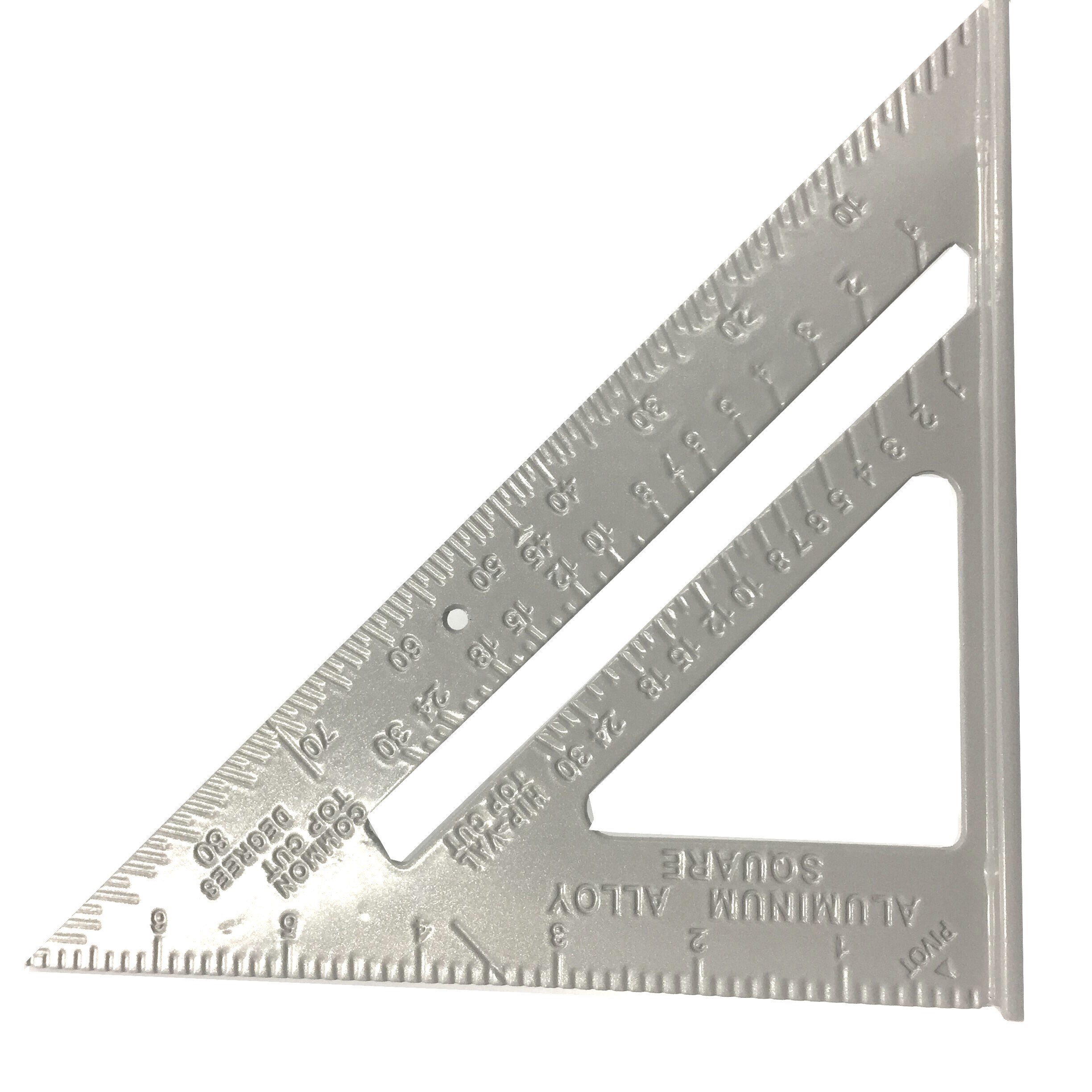Aluminum Alloy Speed Square Combination Triangle Metric Ruler Carpenter&#39;s Protractor Miter Framing Measuring Tools Tape Measures