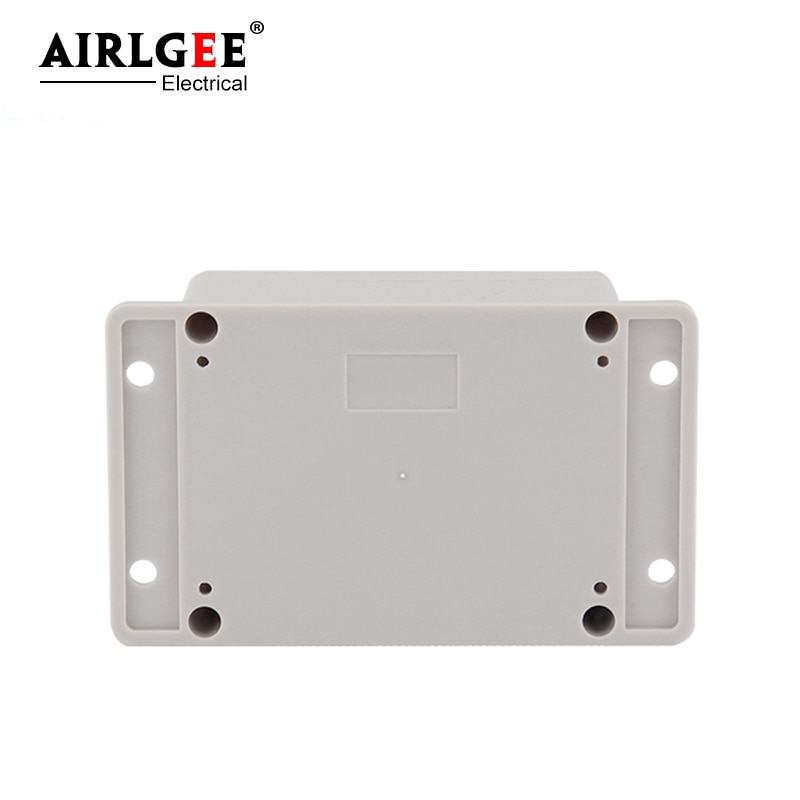158 * 90 * 60mmIP65 protection grade sealed plastic outdoor electrical junction box with mounting ear distribution box