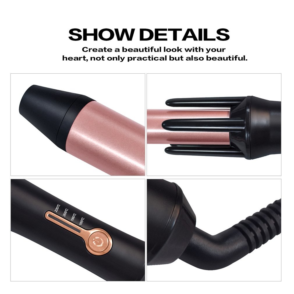 Automatic Curler Electric Curling Iron 360 Rotating Ceramic Constant Hair Wave Wand Styling Tool Hair Iron Hair Curlers