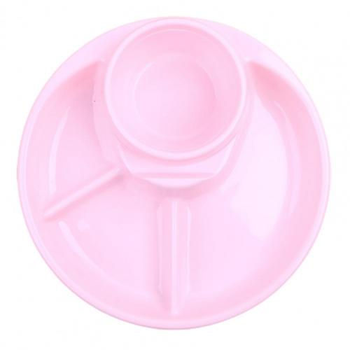 Praktisch Opbergvak Meerdere Grid Gerechten Plaat Servies Plastic Salade Rijst Groente Gerechten Plaat Voor Thuis