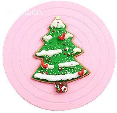 Verjaardag Cake Turntable Roterende Plastic Anti-Slip Cake Decor Draaitafel Taart Draaitafel Ronde Cake Stand Keuken Bakken Tools
