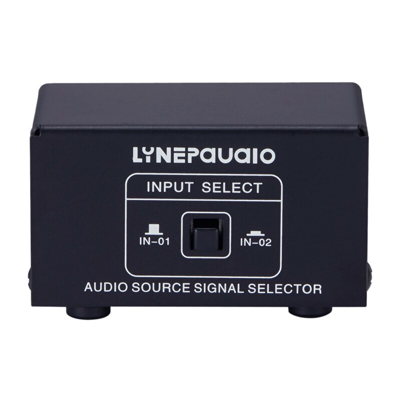 LYNEPAUAIO o commutateur 2 entrées 1 sortie ou 1 entrée 2 sorties commutateur haut-parleur stéréo Rca o Source sélection du Signal pas de perte: Default Title