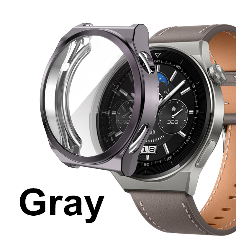 Skärmskyddsfodral för huawei watch  gt3 pro 43mm 46mm mjukt tpu-skal för huawei  gt3 42mm 46mm gt 3 se gt 3 pro skyddande fodral