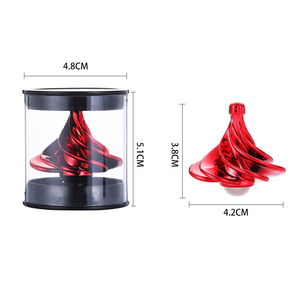 Aerodynamica Gyro Pneumatische Gyro Decompressie Speelgoed Gyro Kleurrijke Wind Waait Gyro Pneumatische Tol