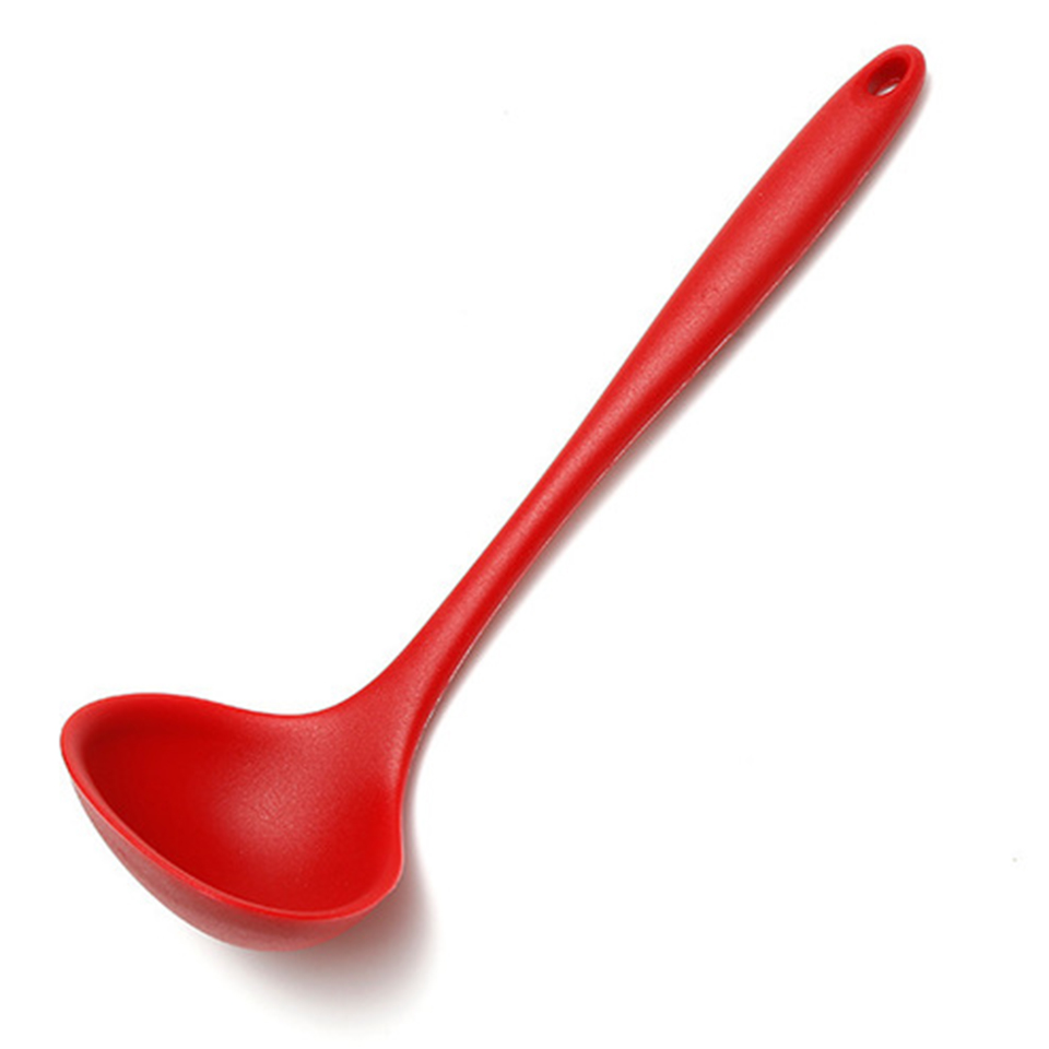 Transhome-ustensiles de cuisine en Silicone, spatule de cuisine, grattoir de cuisine, viande, œufs, pelle à Pizza large, outil de cuisine antiadhésif: 28x9cm