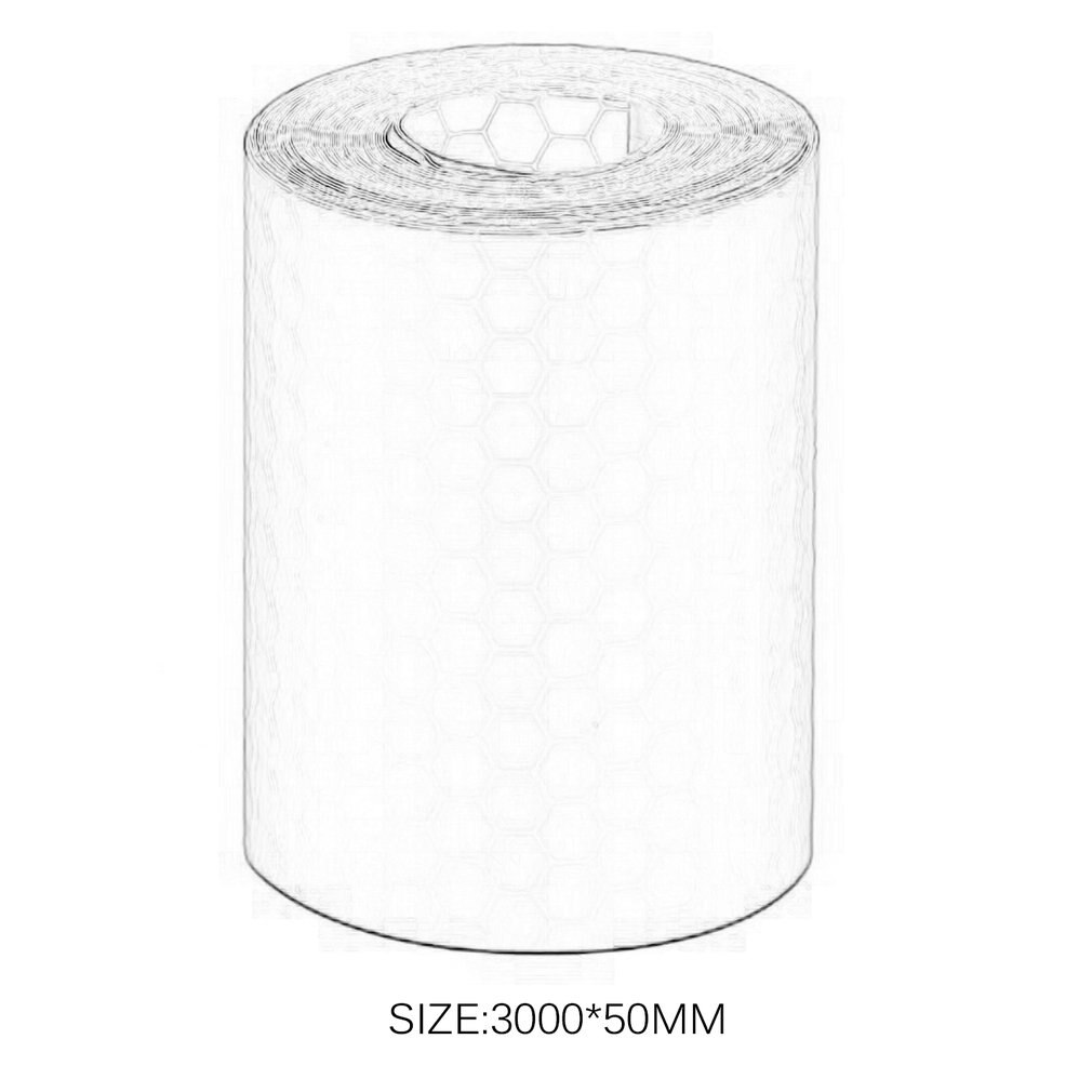 5 cm x 3m veiligheidsmarkering reflecterende tape stickers voor fietsen frames motorfiets zelfklevende folie waarschuwingstape reflecterende folie