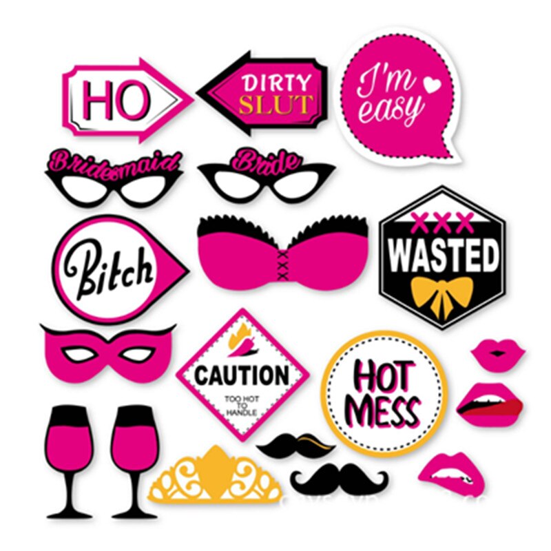 Wedding Photo Booth Props Bride To Be Funny Photobooth Props Wedding Photo Decor Just Married Photo Frame Baby shower Decor