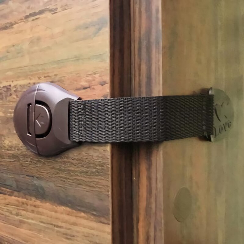 3Pcs Child Lock Protection Kids Locking Doors Safety Cabinet Lock Baby Security Protector Plastic Protection Safety Lock