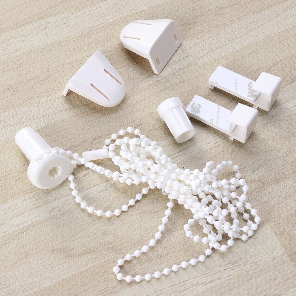 17mm Zebra Roller Shade Blind Beaded Chain Cord Clutch Blinds Connectors Blinds Connector Set (White)