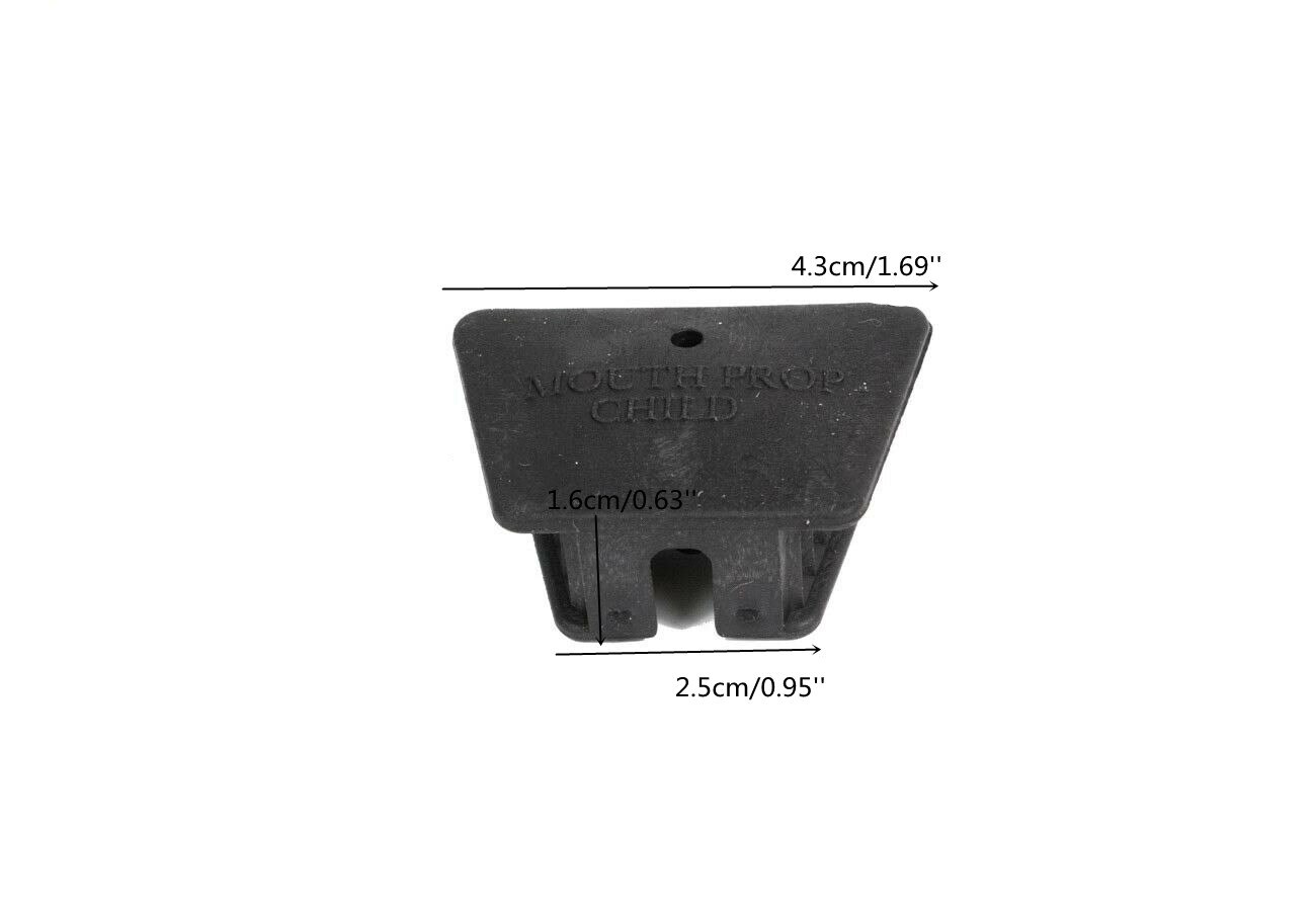 2pcs/Box Dental Silicone Mouth Prop Bite Block Tongue Piercing SS Inner LMS Durable 135℃: M X20pcs