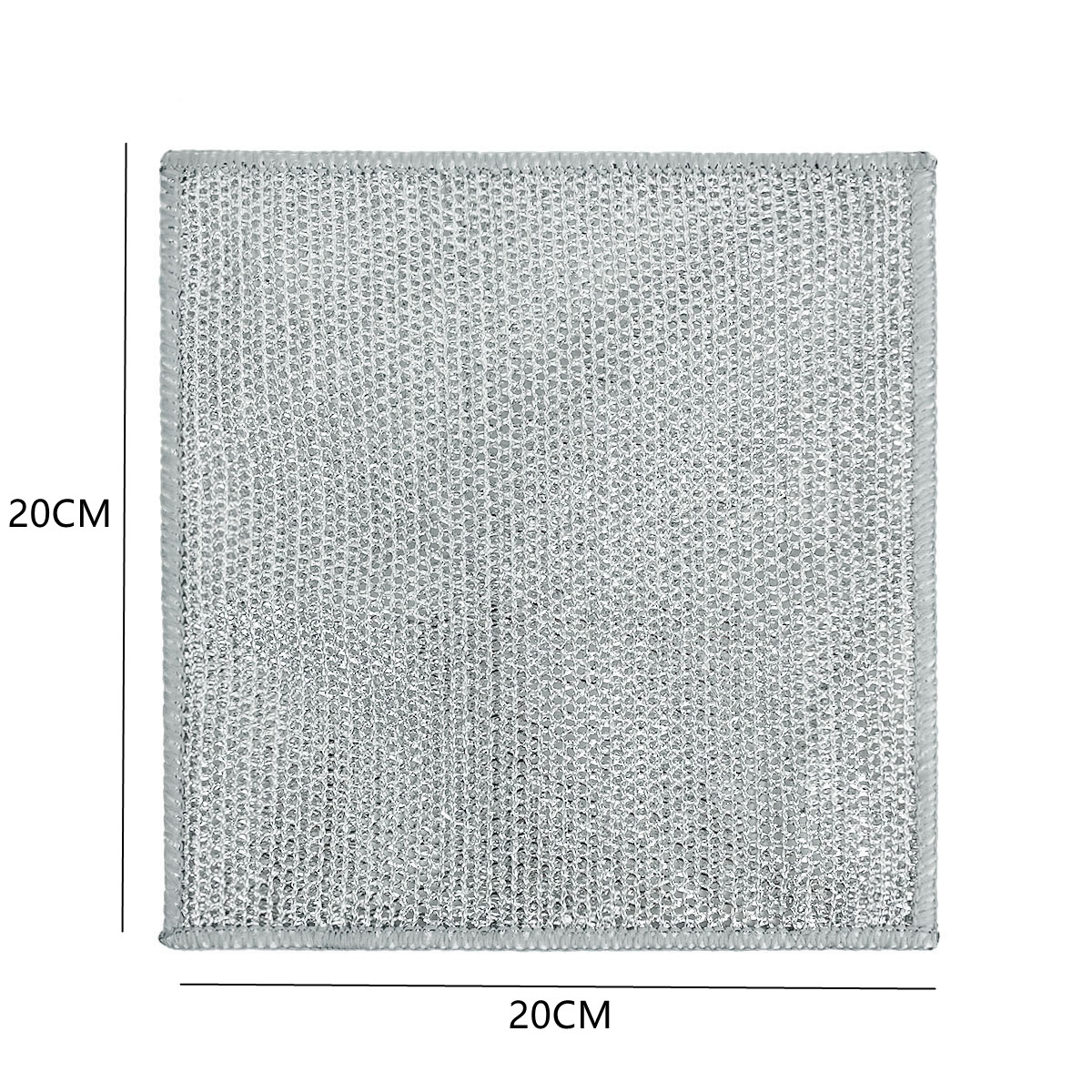 Paños de limpieza mágicos de alambre de acero, trapos de cables metálicos de doble cara, plato de cocina, olla, paño de lavado, toalla, herramienta de limpieza, 10 Uds./5/1 ud.