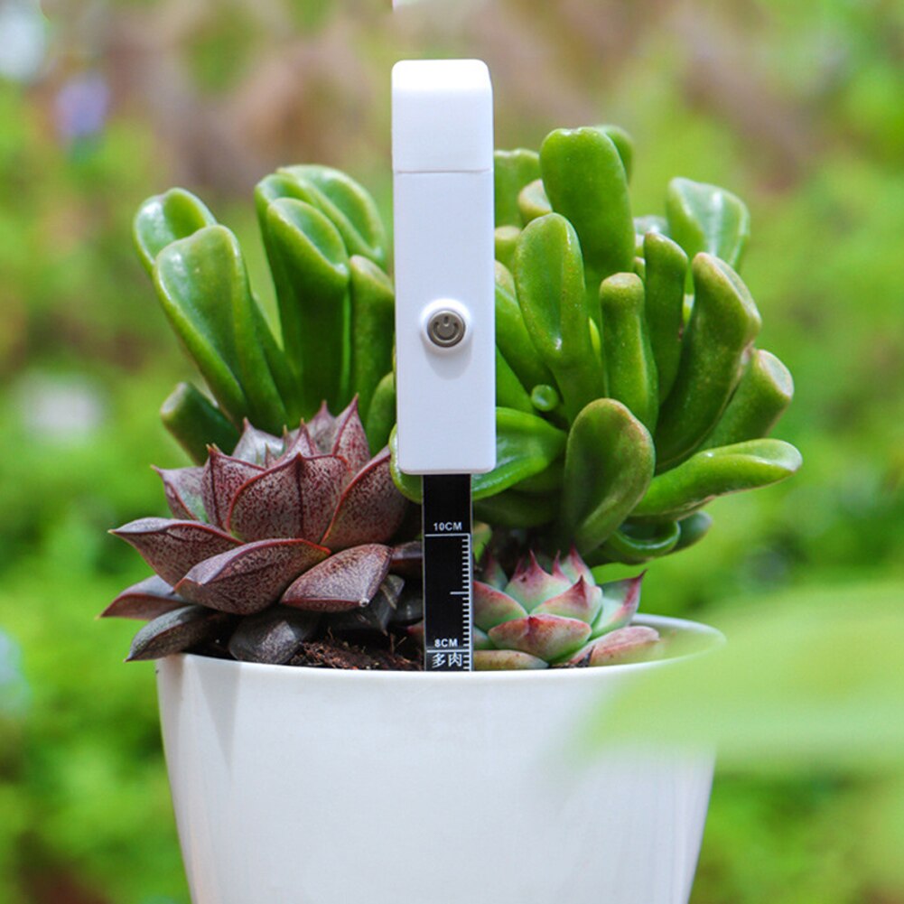 Medidor inteligente de humedad de suelo, Detector de humedad de suelo con función de luz rápida, recordatorio de falta de agua para plantas, flor de jardín