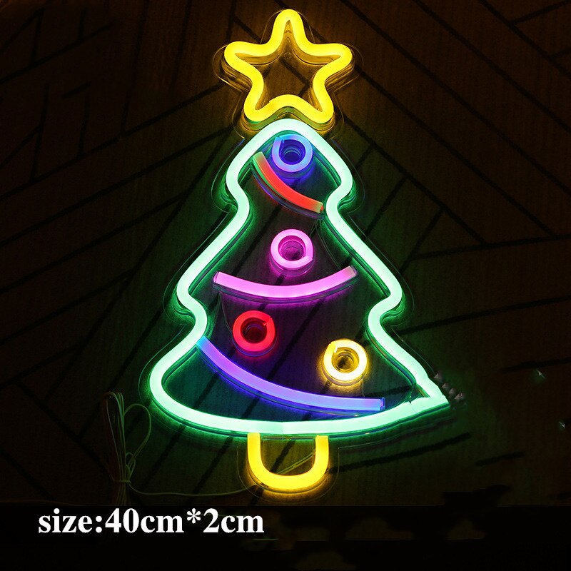 Rainbow Neon Sign Led Regenboog Licht Lamp Voor Bar Decor Regenboog Decor Neon Lamp Muur Decor Kerst Neon Lamp buis