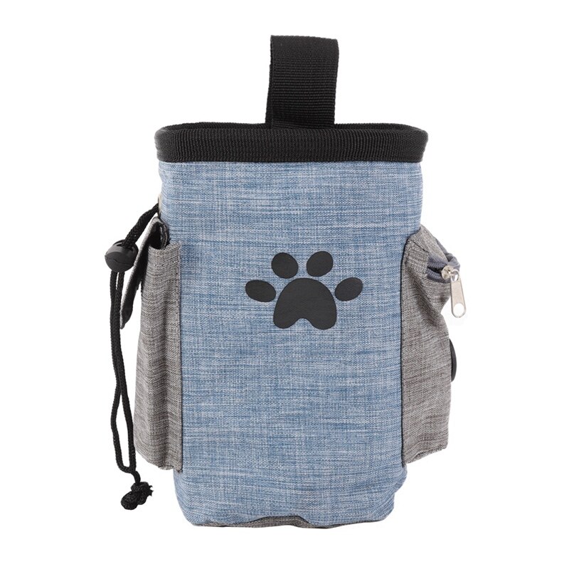 Tragbare Hund Ausbildung Saures Tasche Tierfutter Tasche Welpen Snack Belohnung Taille Tasche Wandern Snack Tasche Abnehmbare Hund Ausbildung Pack S: L