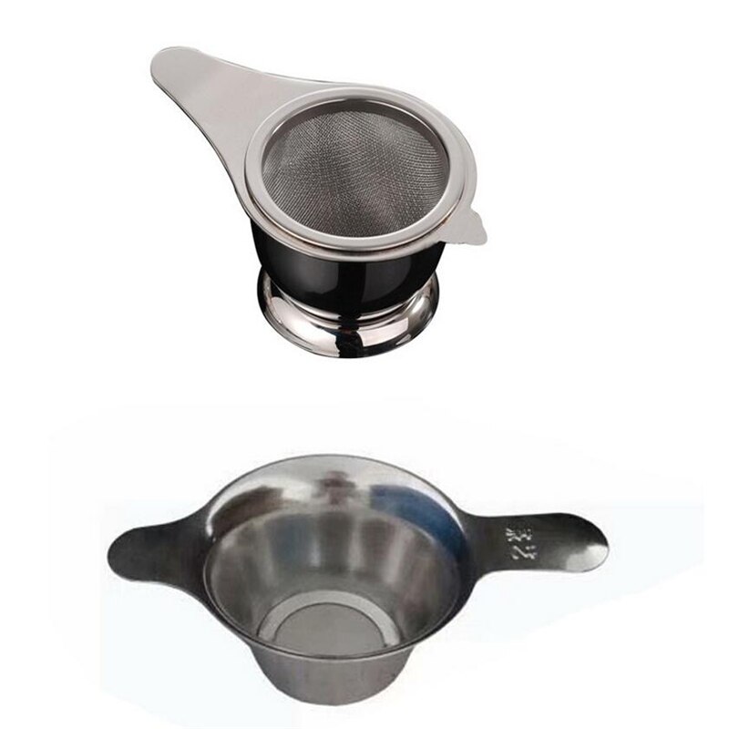 Rvs Theezeefje Fijne Mesh Chinese Kung Fu Thee Blad Trechter Filter Keuken Accessoires Trechter Filter Thee
