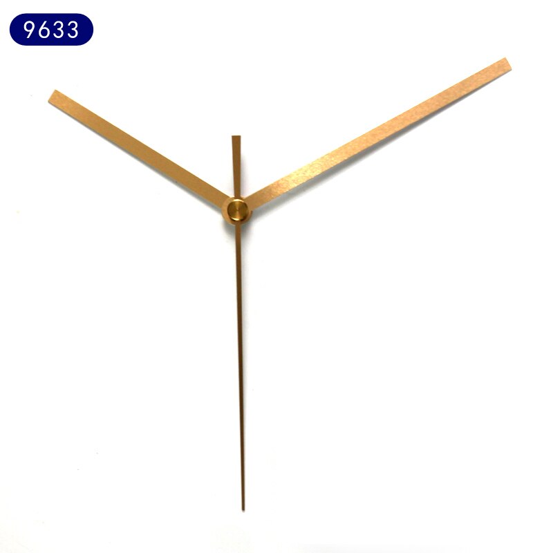 SKP Shaft Clock Hands 9633#Gold (just hands) Metal Aluminum DIY Hands Quartz Clock Accessory DIY Clock kits
